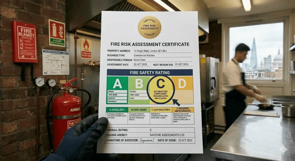 Fire Risk Assessment Certificate